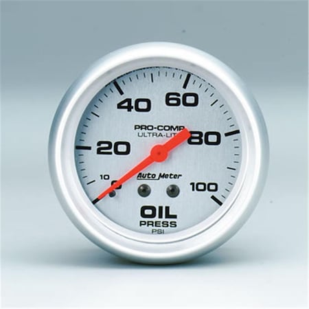 Auto Meter AUTO METER 4421 Ultralite Oil Pressure 2.62 In. A48-4421